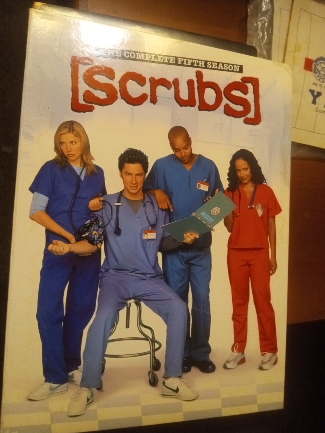 Scrubs The Complete Fifth Season DVD 2006 NBC TV Show Zach Braff Sarah Chalke
