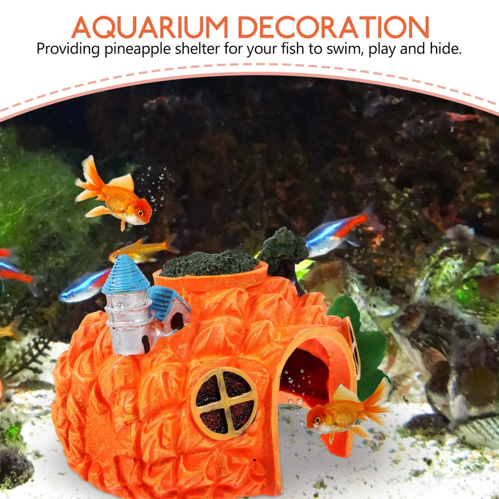 Pineapple shaped fish clearance tank