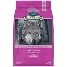 Blue Buffalo Wilderness High Protein, Natural Adult Small Breed Dry Dog Food,