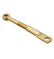 Passt FüR Royal Enfield 350 500 Zylinderkopf Stabilisierungsstange Messing Aes