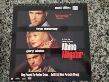LASERDISC box1  21 ALBINO ALLIGATOR Matt Dillon Faye Dunaway Gary Sinise