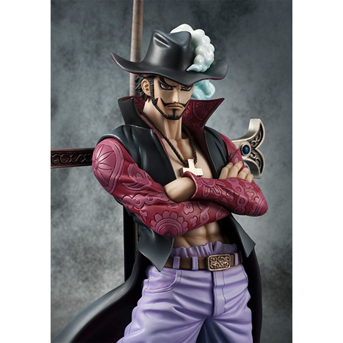 Figurine Dracule Mihawk ver.1 - P.O.P neo-dx megahouse - complète
