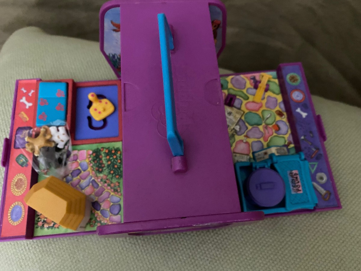 Vintage 1995 Pound Puppies Purries Pet Paradise Alley Playset Toy