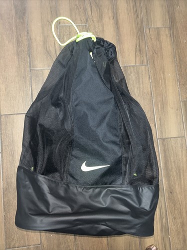 Nike Club Team Soccer Ball Bag - Black/Neon BA5200-010