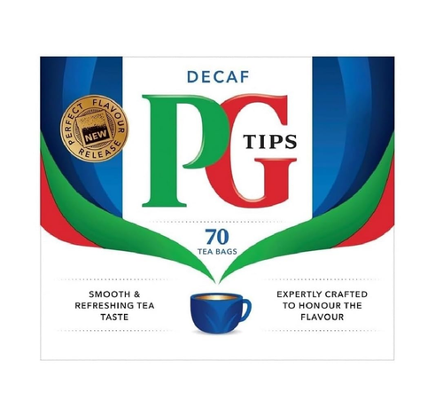 PG Tips the Tasty Decaf Tea Bags, Non-Pyramid (Pack of 6) - 第 1/12 張圖片