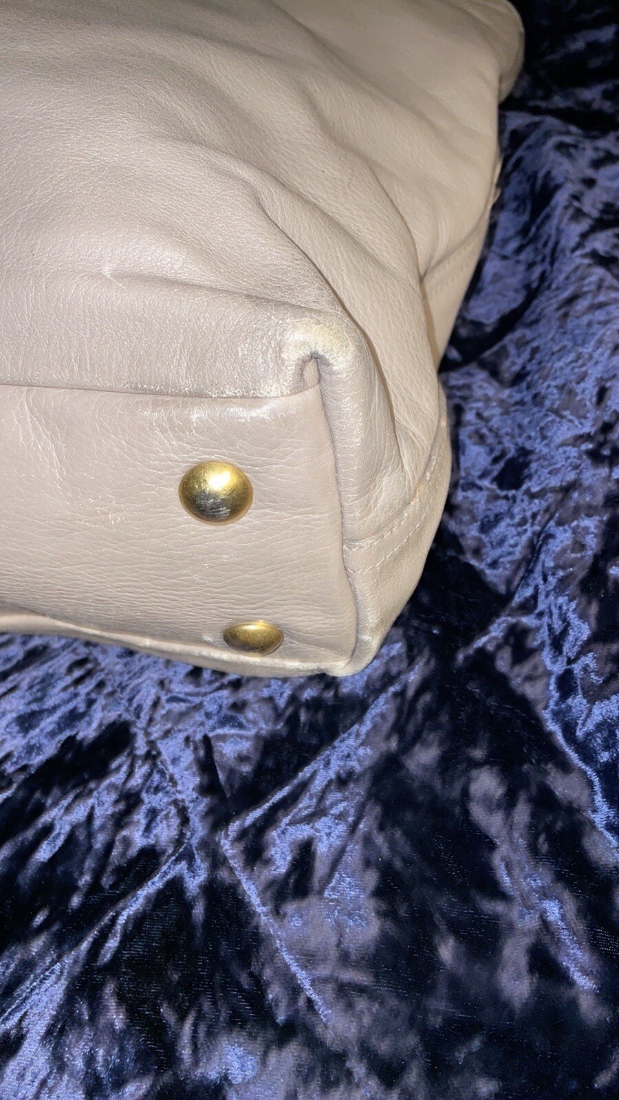 Borsa shopping Saint Laurent grigia da donna in pelle