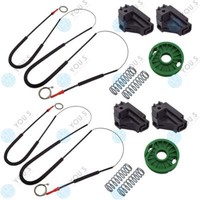 FüR Seat Ibiza II 6K1 2/3 TüRer Fensterheber Reparatursatz Seilzug SET Vorne L+R