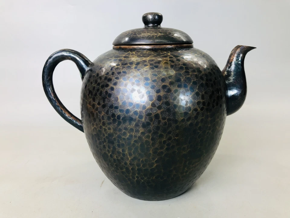 Y5866 TEA POT Gyokusendo mizusashi caixa assinada Japão antiga cerimônia do chá vintage - Imagem 4 de 4