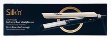 Silk  n Silky Straight Infrared Hair Straightener W/ Floating Titanium Plates