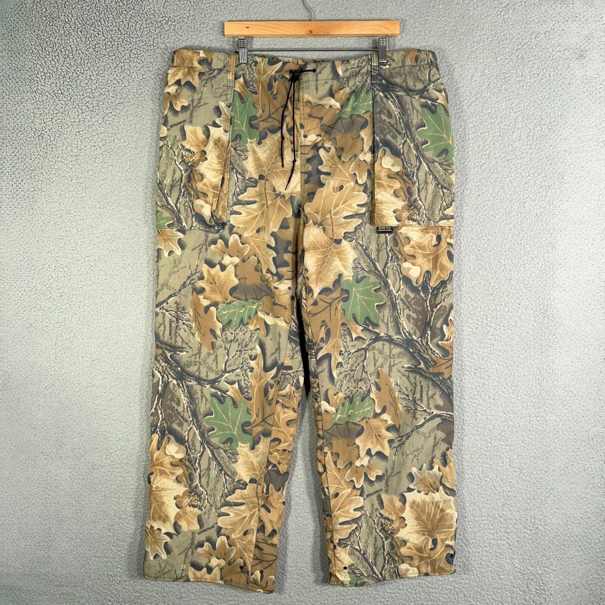 パンツ 90s gore-tex hunter camo nylon pants Vintage 10X Gore Tex Camo Pants Men 2XL Hunting Real tree