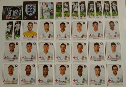 EURO 2016 ENGLAND Inghilterra CALCIATORI PANINI Europa Europei * SCEGLI FIGURINA