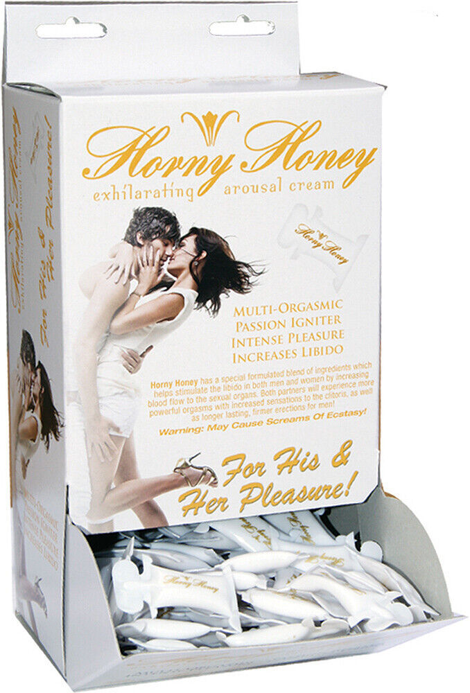 HY Horny Honey Stimulating Arousal Gel - 144 Piece Display