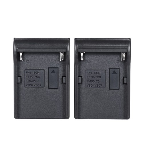 NP-F970 Camera Battery Plate Charger SONY NP-F550 F750 F950 NP-FM50 FM500H QM71 - Picture 3 of 8