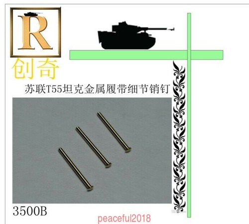 R-Model 1/35 3500B Pin de pista de metal para ruso T-55 MBT - Imagen 2 de 3