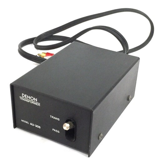 ■DENON　AU-305  MC昇圧トランス DENON AU-305 Step Up Transformer MC Cartridge Tested Working