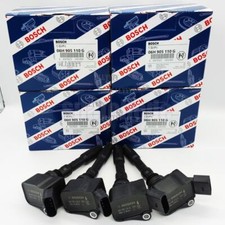 4 Ignition Coil For VW Tiguan Porsche Panamera Audi Q3 Q7 CJE 06H905110G Bosch