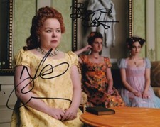NICOLA COUGHLAN & CARTER signed Autogramm 20x25cm BRIDGERTON in Person autograph