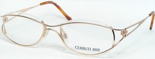 Vintage Rare Cerruti 1881 C 1254 ROSE GOLD UNIQUE EYEGLASSES GLASSES 50-19-135mm