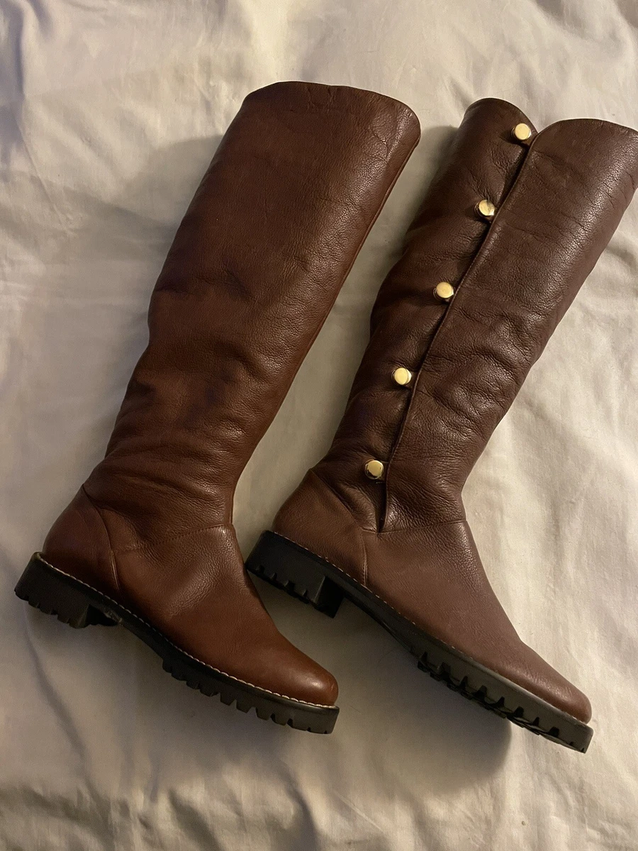 Ladies leather boots shop size 8