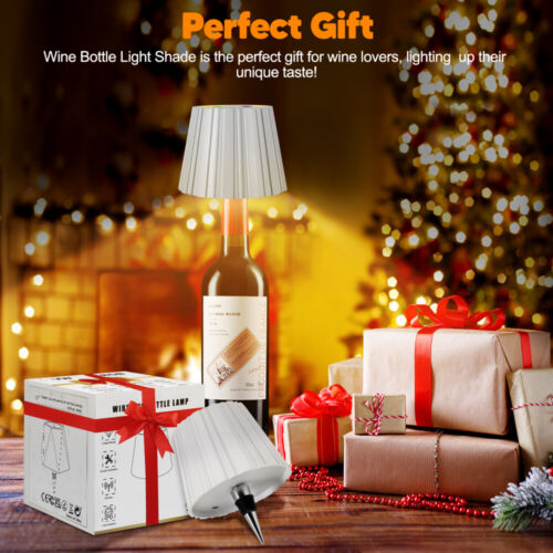 LED Flaschenaufsatz Tisch-Lampe Flaschen-Leuchte Deko-Licht Dimmbar/RGB Touch - Bild 7 von 66