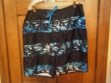 Joe Boxer Tropical Theme Swim Shorts - Size 36