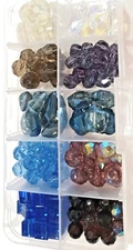 Bead lots Jewelry Making Kit Czech Glass, Crystal, High Quality Beads Lot Mixed
