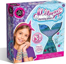 Mermaid Charming Jewelry Craft Kit Create beautiful mermaid-inspired jewelry