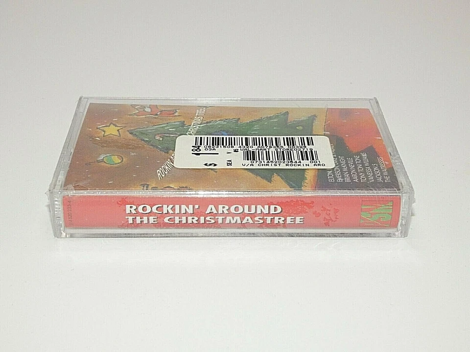 ROCKIN' AROUND THE CHRISTMAS TREE Music Cassette Tape Jackson 5 Elton John VTG - Image 4 of 4
