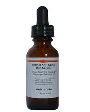 Retinol Anti Aging Skin Serum Retinol,DMAE, Vitamin C Ester, CoQ-10,Collagen, HA