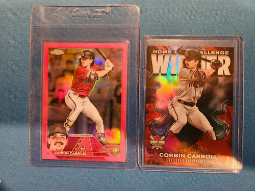 Corbin Carroll #TF-7 2023 Topps Chrome TacoFractor card