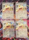 Pokemon TCG Perfect Order Meowth EX 062/088 NM X 4