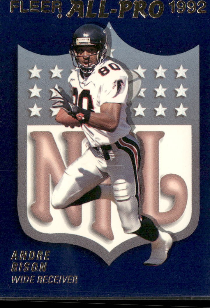 1992 Fleer #7 Andre Rison Fleer All-Pro 1992 Atlanta Falcons