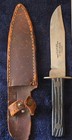 vintage outdoor sportsman carbon steel blade made in USA hunting knife — photo 3