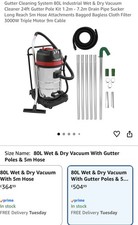MAXBLAST Industrial Vacuum Cleaner Attachments Wet Dry Gutters Vacuum Cleaner