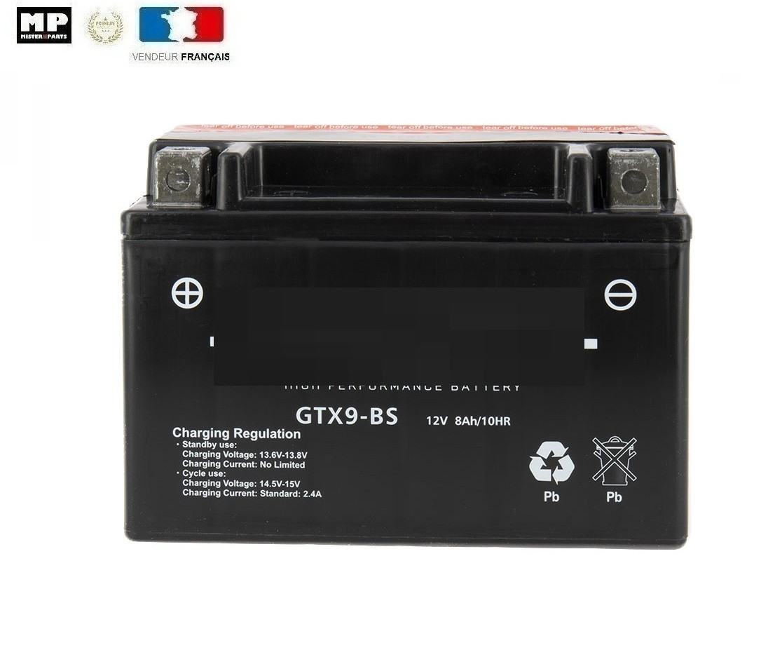 Batterie YTX9-BS 12V 8Ah pour scooter Suzuki Burgman 250 et 400 AN