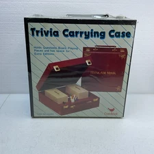 Trivia Carrying Case Game Board by Cardinal NIB Sealed - Case Only