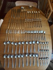 Vintage altes Hall Campden Besteck 92 Teile Design Robert Welch & David Mellor