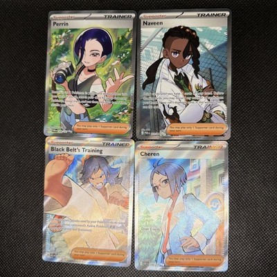 Pokemon cards  Trainer Full Art Bundle 4x