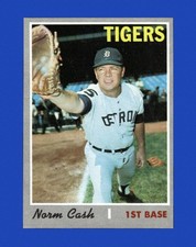 1970 Topps Set-Break #611 Norm Cash NR-MINT *GMCARDS*
