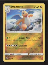 Dragonite Holo Rare Reverse Holo SM Base Set 96/149 LP Pokémon TCG