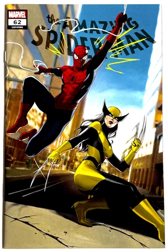 AMAZING SPIDER-MAN #62 LESLEY LEIRIX LI EXCLUSIVE X-23 VARIANT 2024 MARVEL NM