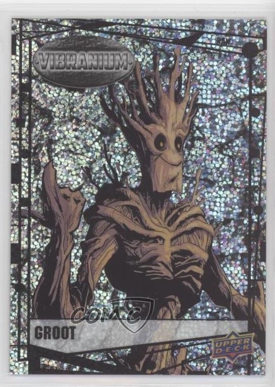 2015 Upper Deck Marvel Vibranium Raw Vibranium Groot #71 0e60
