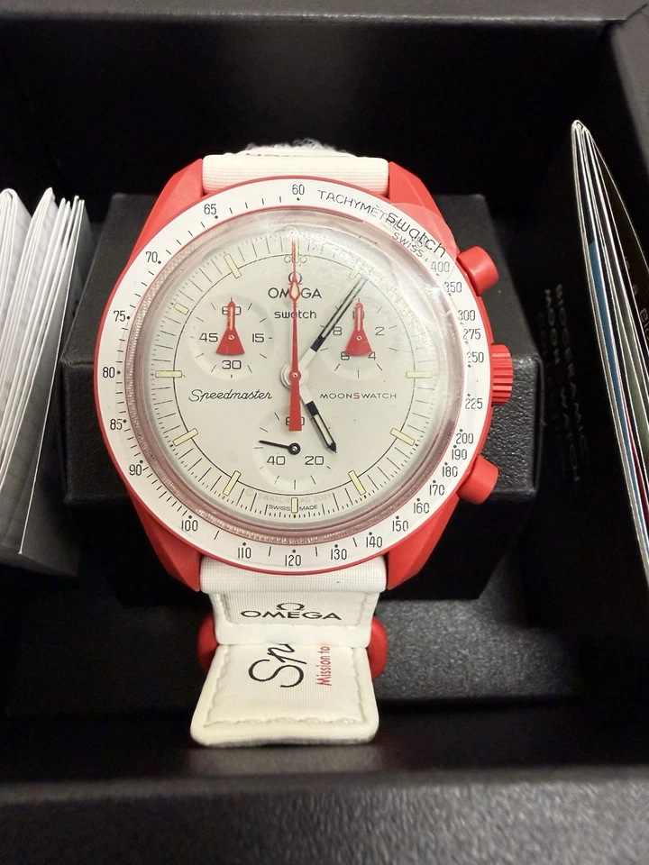 Reloj OMEGA Swatch Moonwatch Misson To Mars Foto 3 de 3