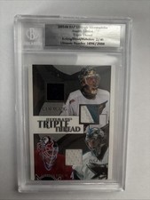 03-04 Ultimate Memorabilia Triple Jersey Olaf Kolzig Martin Biron Nabokov 2/40