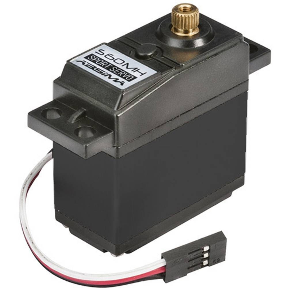 Servo Absima S60MH analogique avec engrenage en métal pour modélisme RC