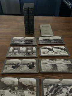 1904 Underwood Yellowstone Park Through The Stereoscope 30 Card Set Box 1 30