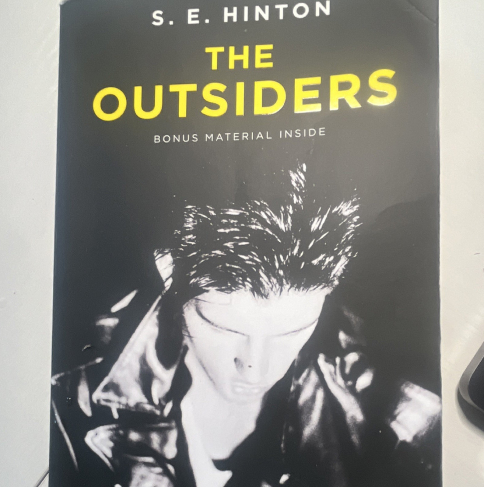 S. E. Hinton The Outsiders Paperback Young Adult Novel Bonus Material Included