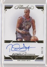 2020 Panini Flawless Distinguished Gold 8/10 Richard Jefferson #DIS-JEF Auto 3d3
