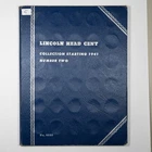 (Incomplete) #2 1941 Lincoln Head Cent Collection Book