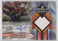 2020 Topps World Champion Relic Auto 47/50 Victor Robles #WCAR-VR Auto lz7